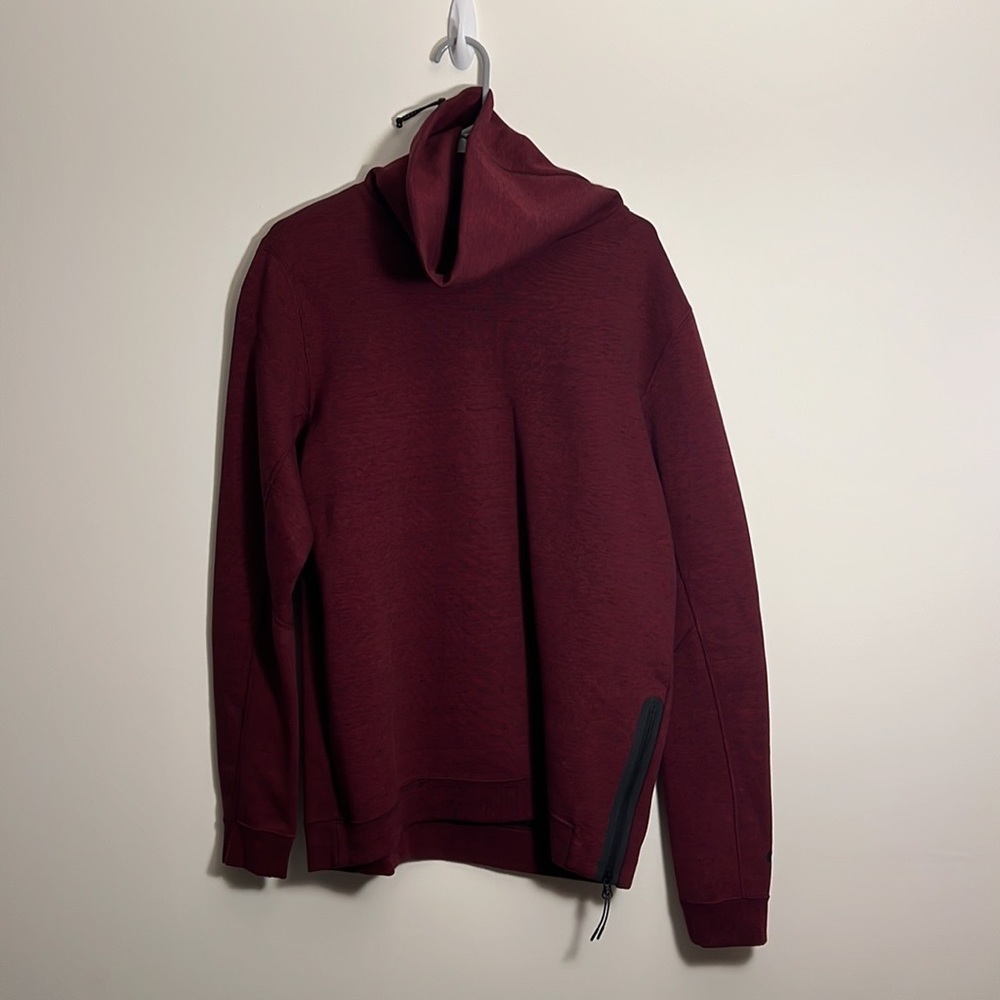 NWT Nike Sportswear Tech Fleece Tunnel Sweatshirt, Red, L 679908 677